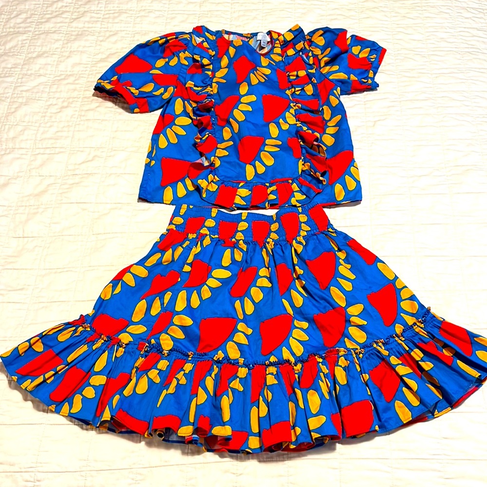 Beautiful Stella McCartney abstract design outfit age 14